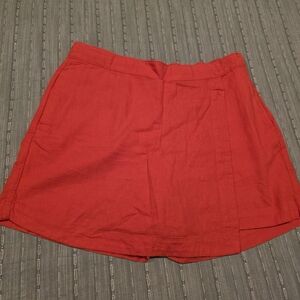 St. John's Bay Vibrant Coral Skort